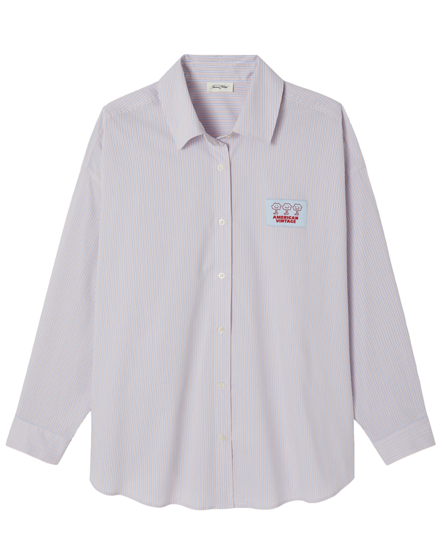 American Vintage - Chemise Femme Seabird Skjorte - Rayures Douceur